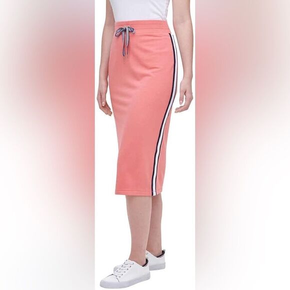 Tommy Hilfiger Midi Pink Skirt size S - Picture 4 of 11